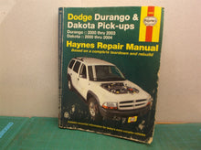 Haynes Repair Manual 30022 Dodge Durango and Dakota Pick-Ups 2000-2003