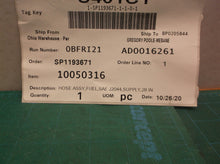 10050316 Hose Assy Fuel SAE J2044 Supply 28in