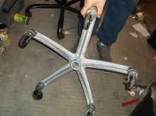 Wheel group for a spot vital sign Welch Allyn pole stand