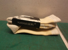 YUEDGE Men's Performance Moisture Wicking Cotton Cushion Crew Socks