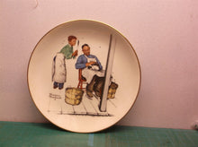1979 Norman Rockwell Plate Gorham Fine China Summer Swatters Rights