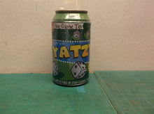New YATZY Dice Game Green Tin Soda Can 2017 T.S. Shure ages 8+ SEALED