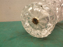 Cut Glass Flower Table Vase Holder Display 6"