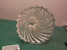 9.5" Tall Twisted glass Flower Vase