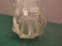 9.5" Tall Twisted glass Flower Vase