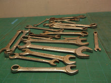 Lot of 20 Assorted wrenches