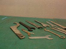 Lot of 18 Assorted flat wrenches