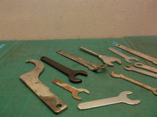 Lot of 18 Assorted flat wrenches