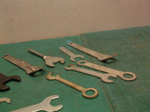 Lot of 18 Assorted flat wrenches