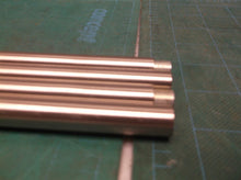 (4) 12.5" silver rod threaded end 1/2" diameter