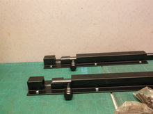 2- 9" Black Slide Door Bolt Latch, Barrel Bolt for Gate Lock Security, Aluminum