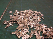 Nautical Theme Charm Bracelet parts Lot