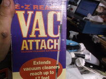 E-Z Reach Vac Attach Vacuum Cleaner Attachment Extends Up To 17ft