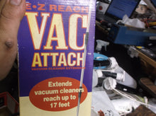 E-Z Reach Vac Attach Vacuum Cleaner Attachment Extends Up To 17ft