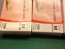 4 Boxes Medium Vinyl Exam Gloves