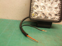 16 led square 12v light no bracket