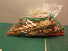 Lot of plastic log toys
