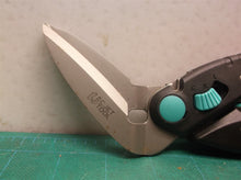 C.JET TOOL 10" Pro Soft Grip Stainless Heavy Duty Cardboard Carpet Scissors Turq