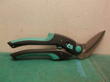 C.JET TOOL 10" Pro Soft Grip Stainless Heavy Duty Cardboard Carpet Scissors Turq