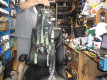 Heavy duty tie off harness