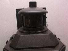 Black wall mount dusk to dawn outdoor light