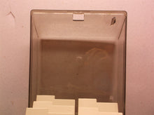 Vintage Floppy Disk Storage Case Holder With Dividers for 3.5 floppy disc