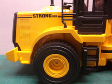 Huina 1552 RC Wheel Loader 1/16 untested No Remote, No Battery Untested