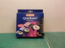 Quickase Laserfile 3pak CD DVD Cases 1998 Y2K