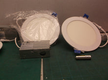 (4) 6 Inch Slim Recessed Lighting w Junction Box, Dimmable Recessed Can Lights,