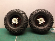 2 front wheels for a Bright 1:5 RZR XP Pro Battery RC Red Polaris ATV 60805-2R