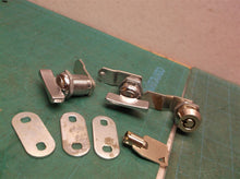 Lot of 3-3/4" Keyed and Twist Camlock Latch with Straight and Offset