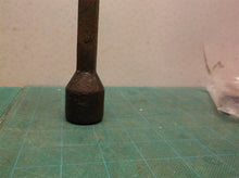 7/8" odd straight Tire iron or jack tool 15-1/2" long