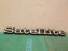 1969-70 Plymouth Satellite Emblem- Plymouth Satellite Fender Emblem