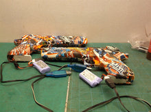 2 GUARD Gel Snipers blasters with batteries & chargers on magizanes eagle skin