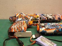 2 GUARD Gel Snipers blasters with batteries & chargers on magizanes eagle skin
