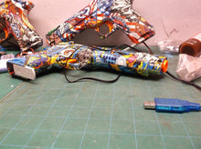 4 GUARD Gel Snipers blasters with batteries & chargers on magizanes not matched