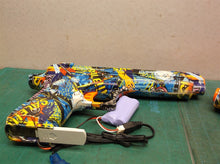 2 GUARD Gel Snipers blasters with batteries & chargers on magizanes