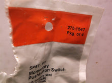 3 Radio Shack No. 275-1547 Momentary Red Pushbutton Switches