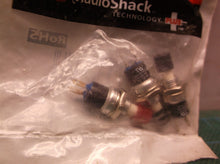 3 Radio Shack No. 275-1547 Momentary Red Pushbutton Switches