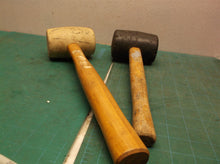 Lot of 2 rubber mallet