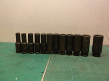Power built 12pcs deep well sockets 11 12 13 14 15 16 17 18 19 21 22 24 mm