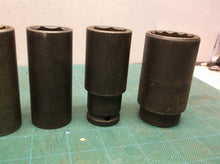 1/2" drive Pittsburgh deep well socket 9/16 11/16 3\4 7/8 15/16 1 1 1/4