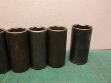 13pcs 3/8 drive deep well sockets 3/8 1/2 9/16 5/8 11/16 7/8 15/16 (2) 1" 1-1/16