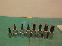 PITTSBURGH Mostly 3/8 in. Drive Star/Torx Bit Socket Set 8-pc T20-T55