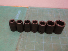 TEQ Correct 7-Pc 1/2" Drive 6-Point Impact Metric 10,12,13,14,15,19,22mm