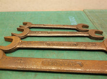 4 pc Dunlap combination wrench set 7/16-3/8 1/2-9/16 5/8-11/16 3/4-7/8