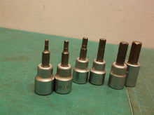6pc Stanley hex bits 3mm 4mm 5mm 8mm 9mm 10mm