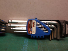 Teq Correct T045610 PC Metric Hex Key Set & A Set Of 9 Torx Keys