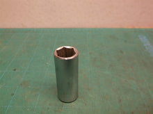 HUSKY TOOLS, 3/8" DRIVE CHROME DEEP SOCKET, 9/16" SAE, 6 POINT, #22118