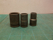 Craftsman Vintage 1/2, 9/16, 13/16" Socket Knurled Grip 1/2" Drive 12pt